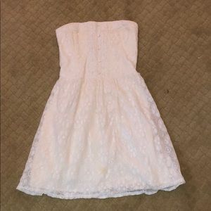 abercrombie strapless dress